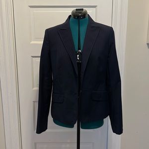 JCrew Suiting 12 Navy Pinstripe suit jacket
